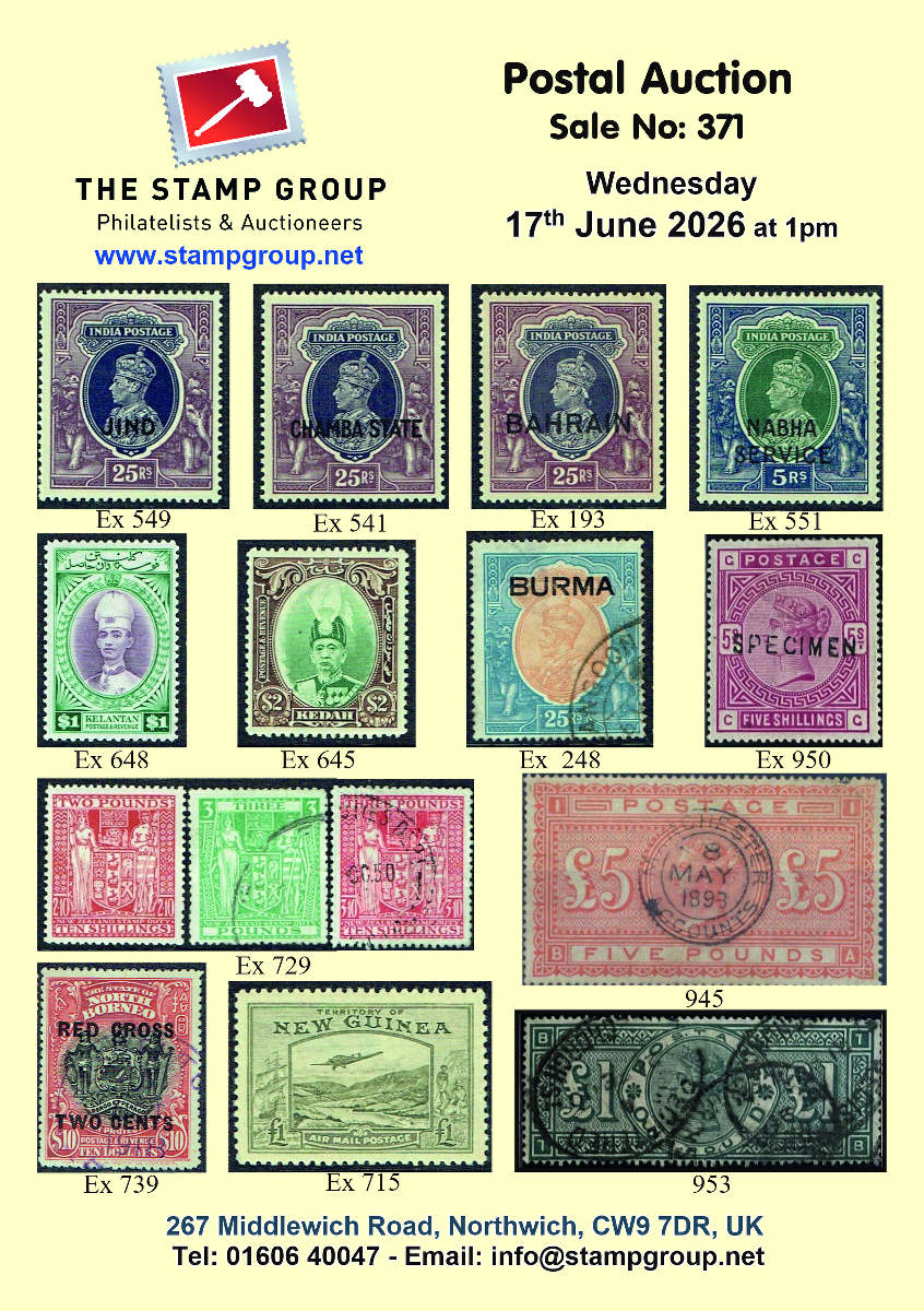 Postal Auction June 2026
